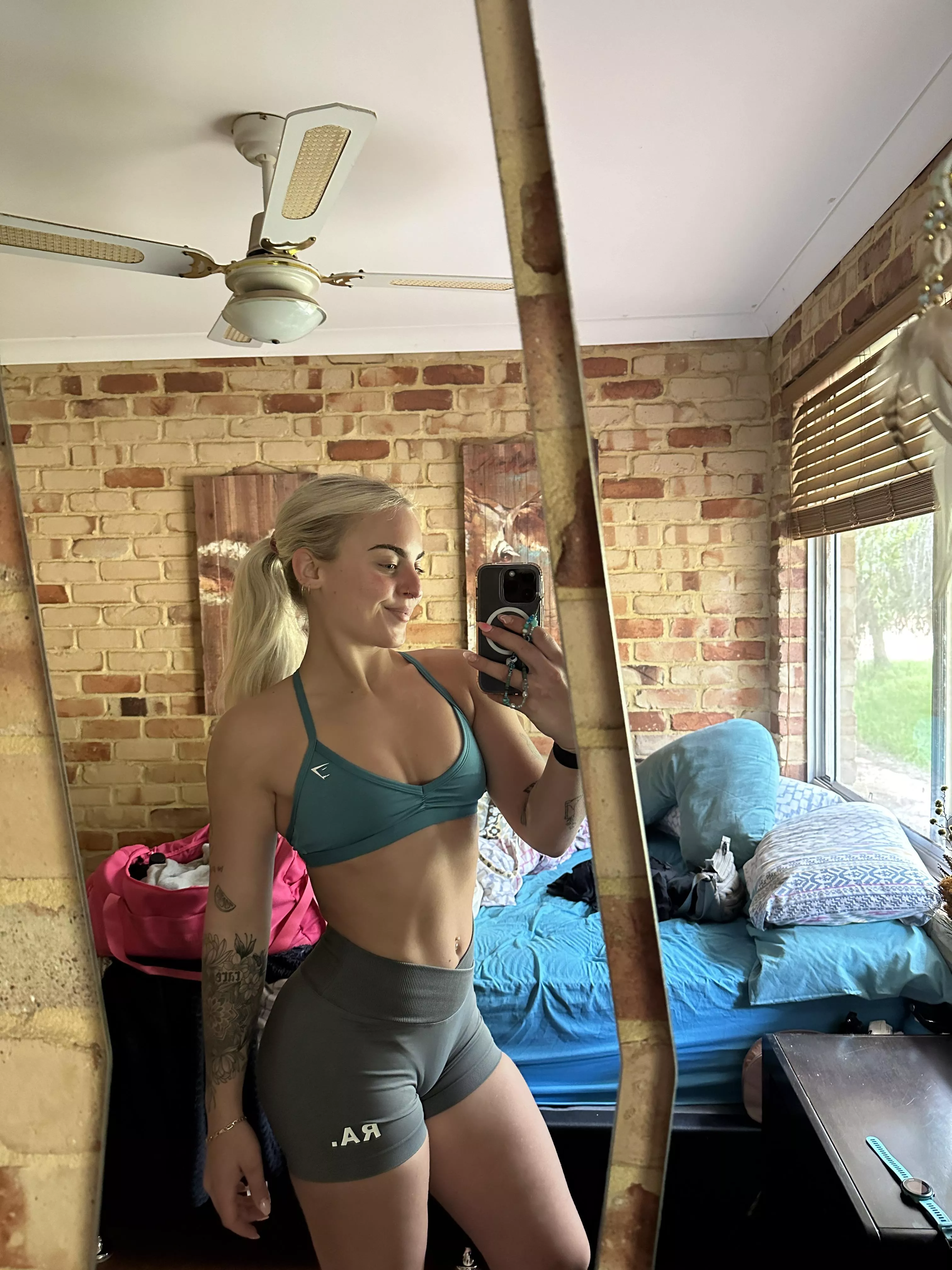 So today I will do chest, will they get distracted at the gym?