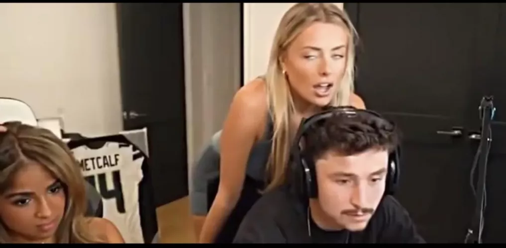 The eye rolling one is Corinna but who is the one on left? 🤓