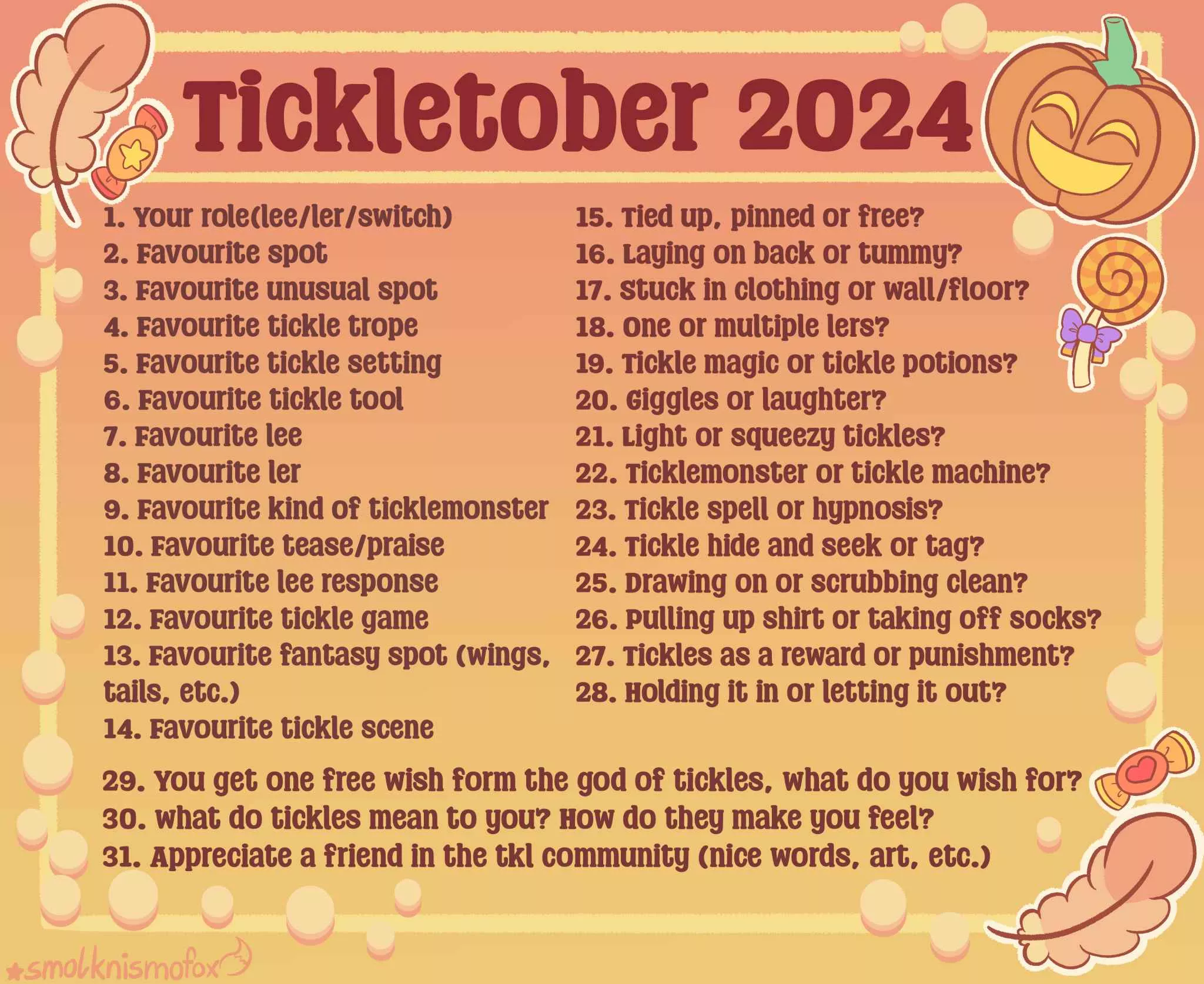 Tickletober 2024