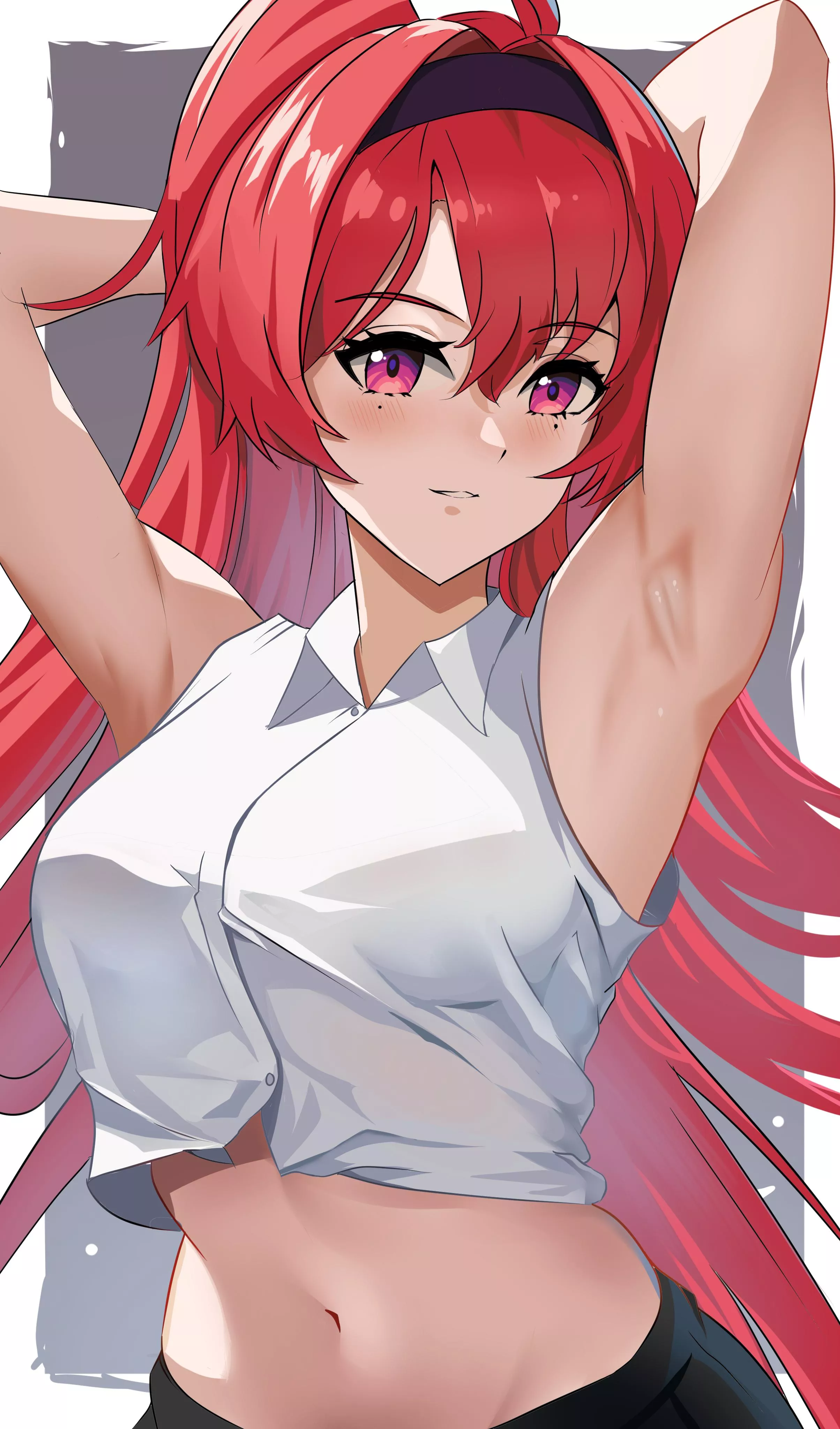 Yinlin in sleeveless blouse (jpno) [Wuthering Waves]