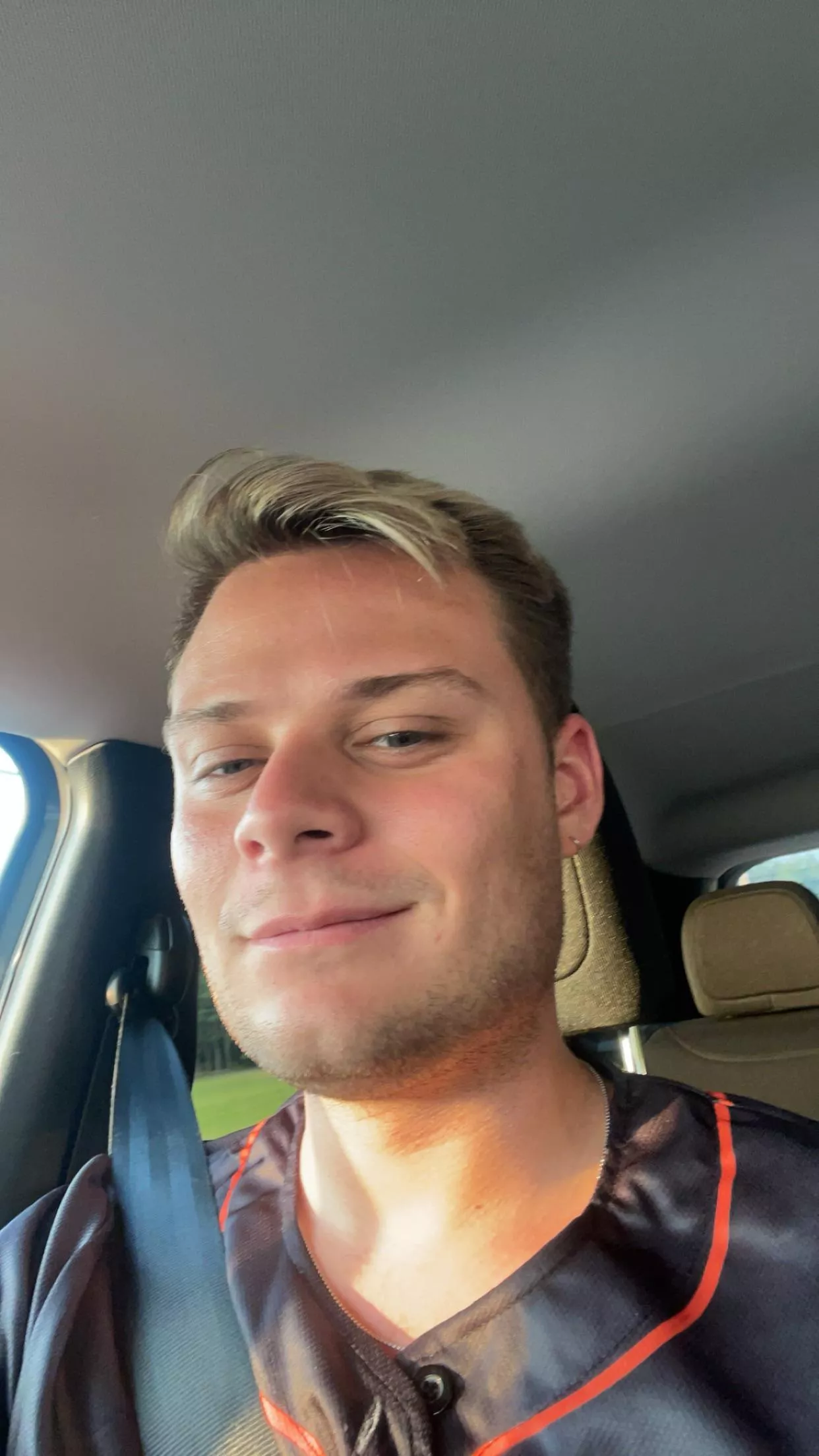 Before I cut all my blonde out and my facial hair grew back!