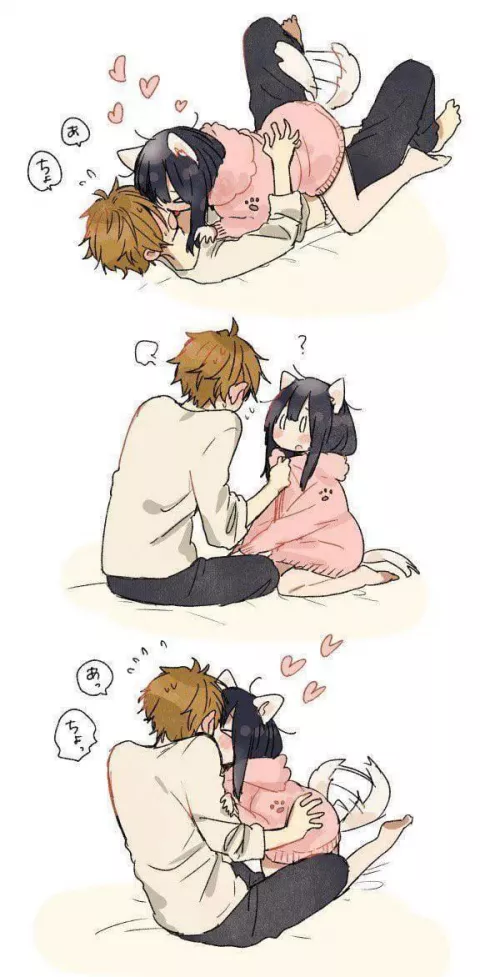 Cant we just cuddle and love each other for once? :3