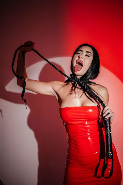 Captured in red, ready to command