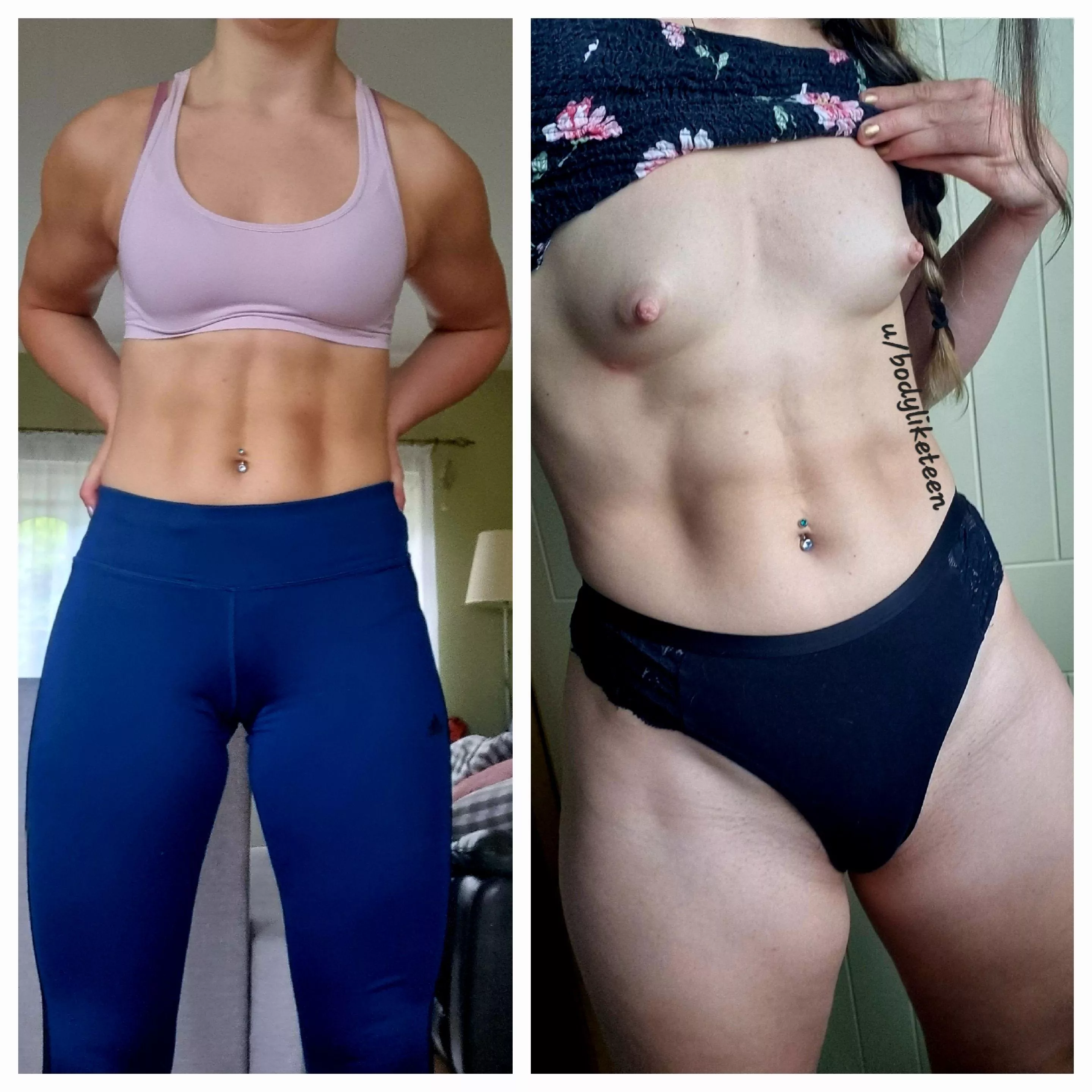 Do I look better in leggins or naked? :) be honest 