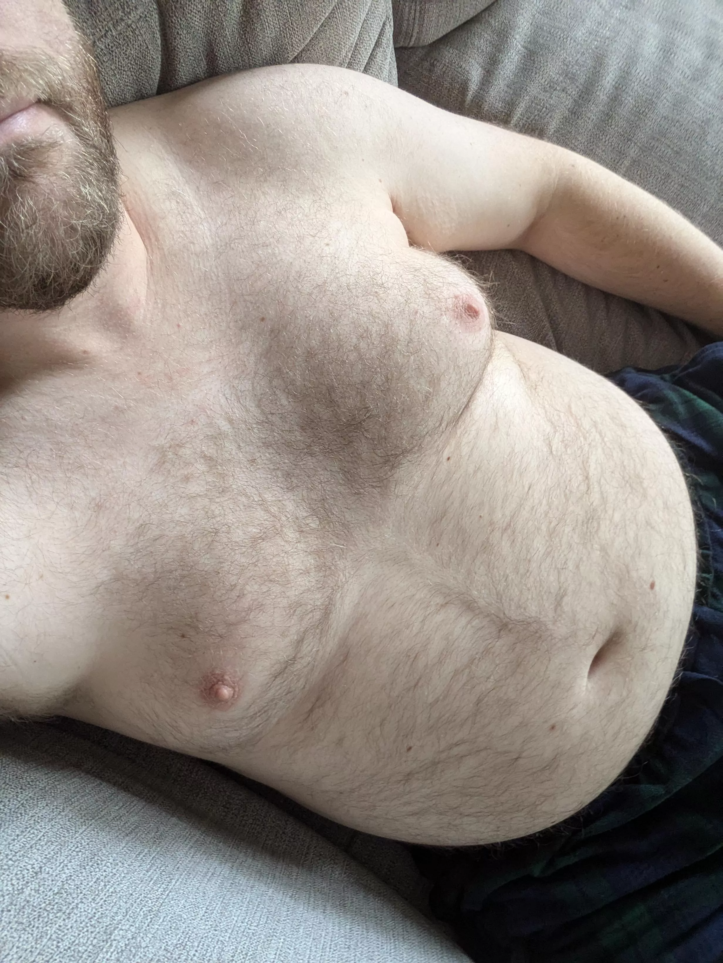 Enjoying a lazy day off