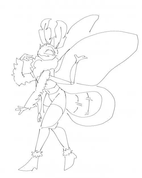 First Attempt at Bug..furry? :P