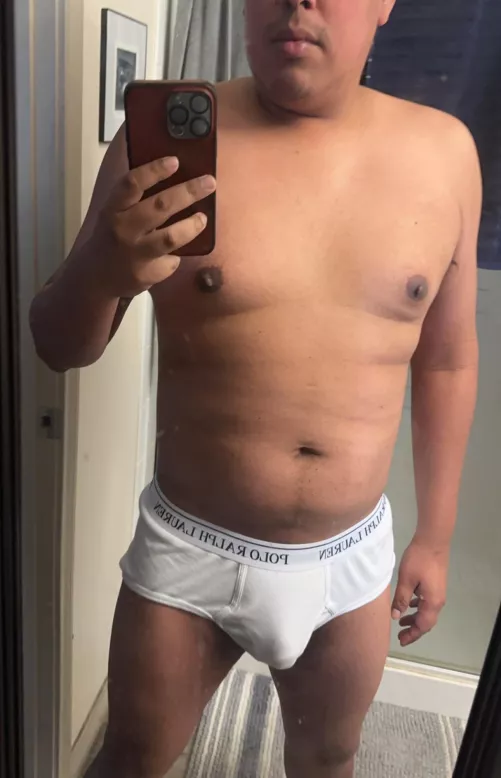 Hangin out in my briefs 