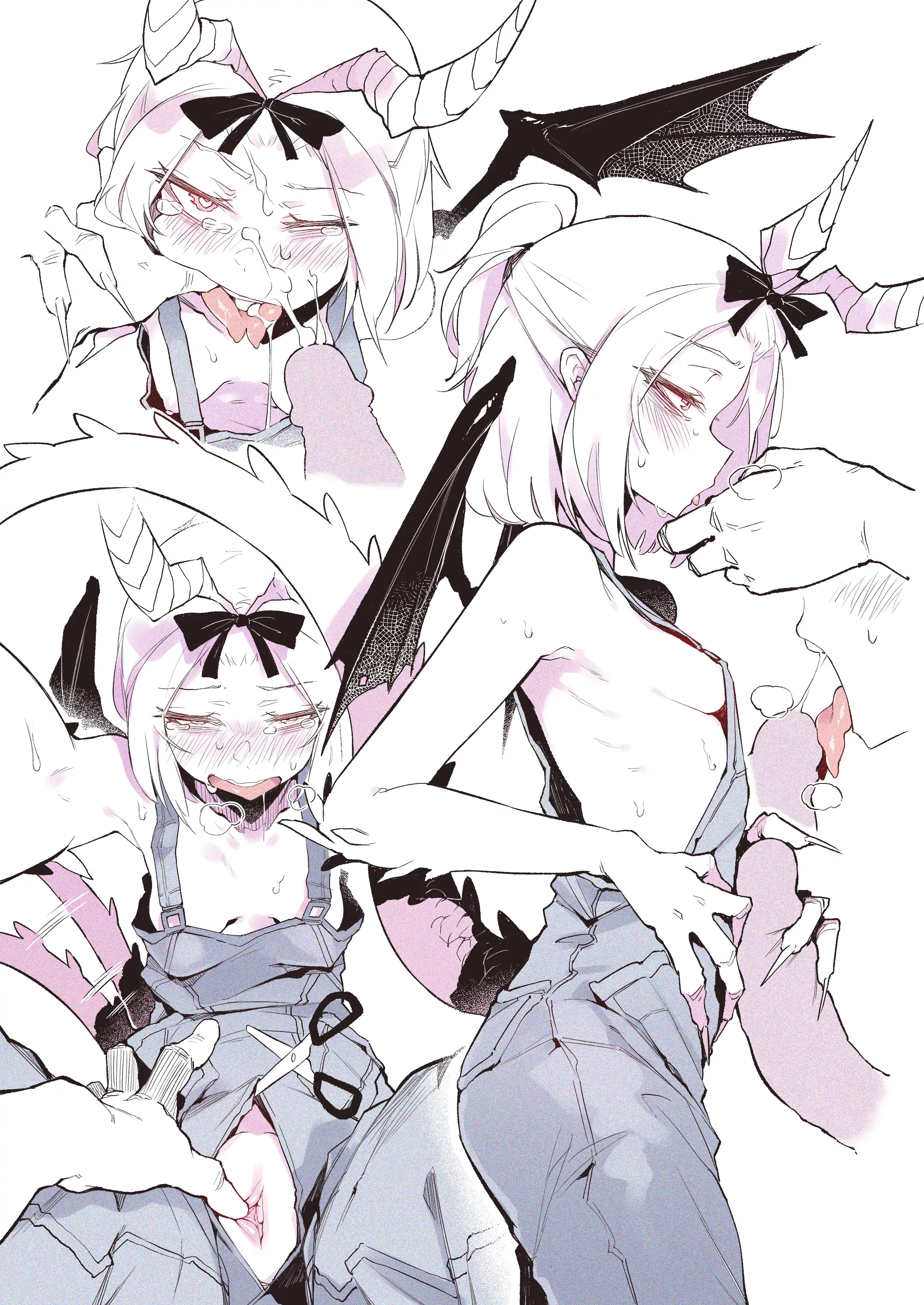 Karasu is in a state of extreme horniness