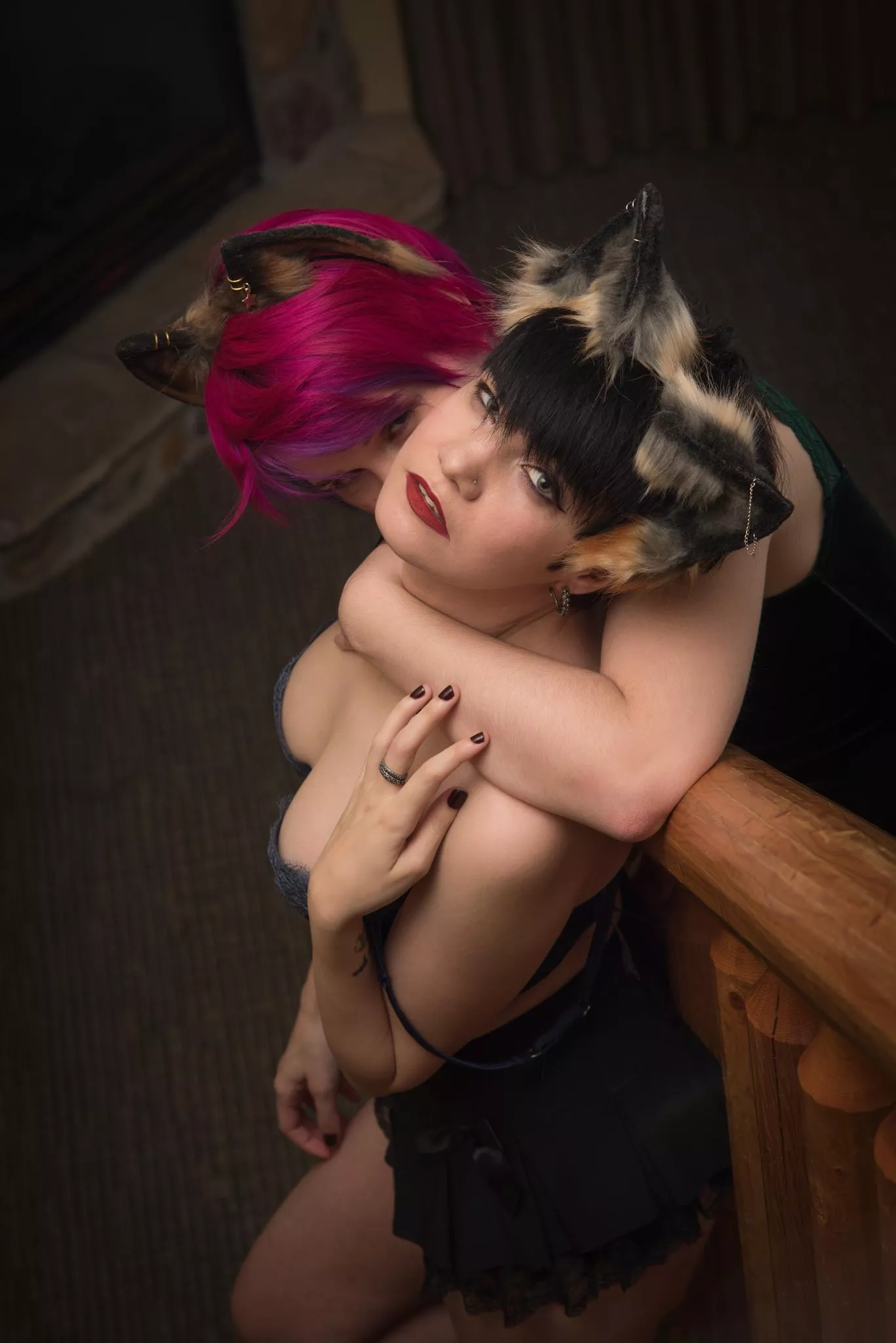 Lady Luna Fox and April Pantz