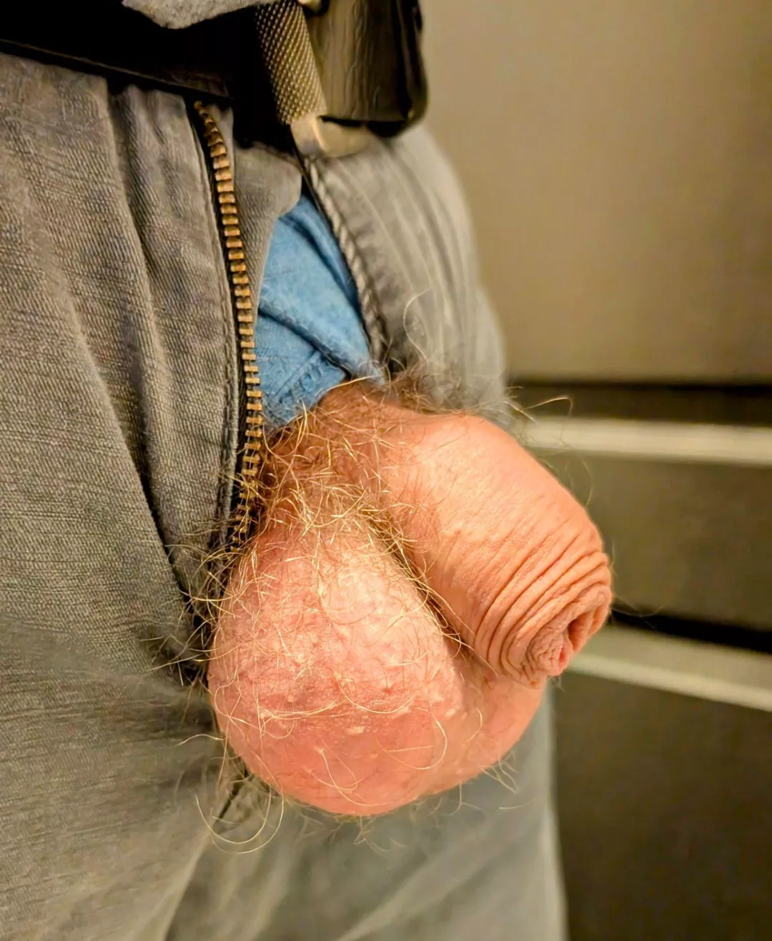 My balls. [37]