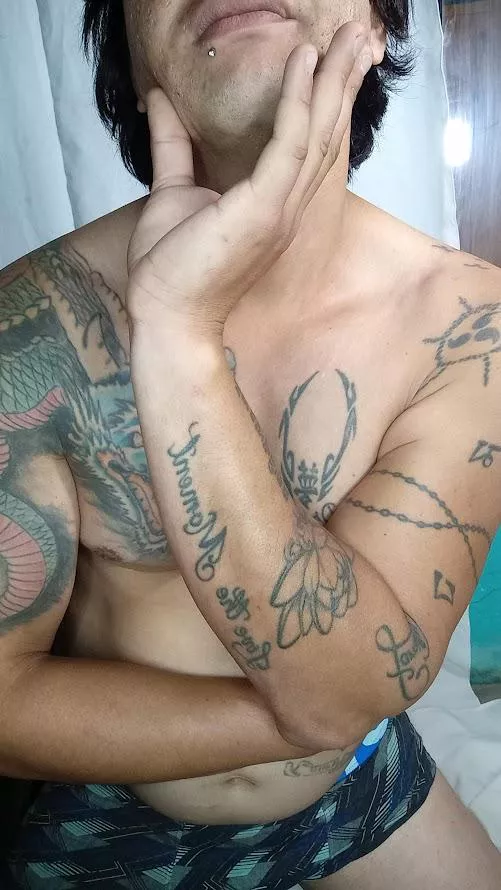 my first tattoo was on my forearm