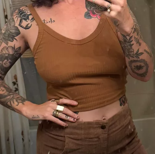 Never wearing a bra again