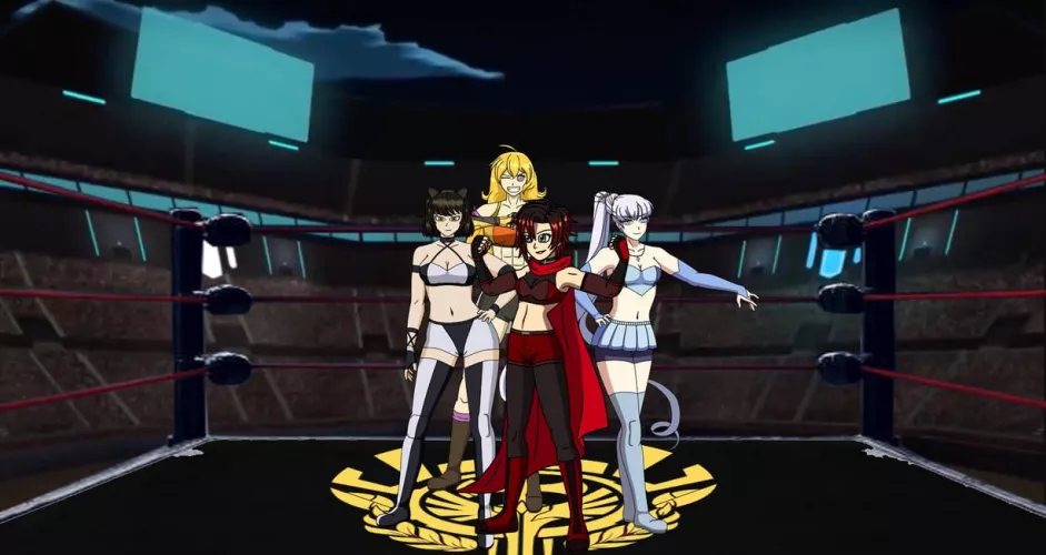Team RWBY, Pro Wrestlers By Krrwby