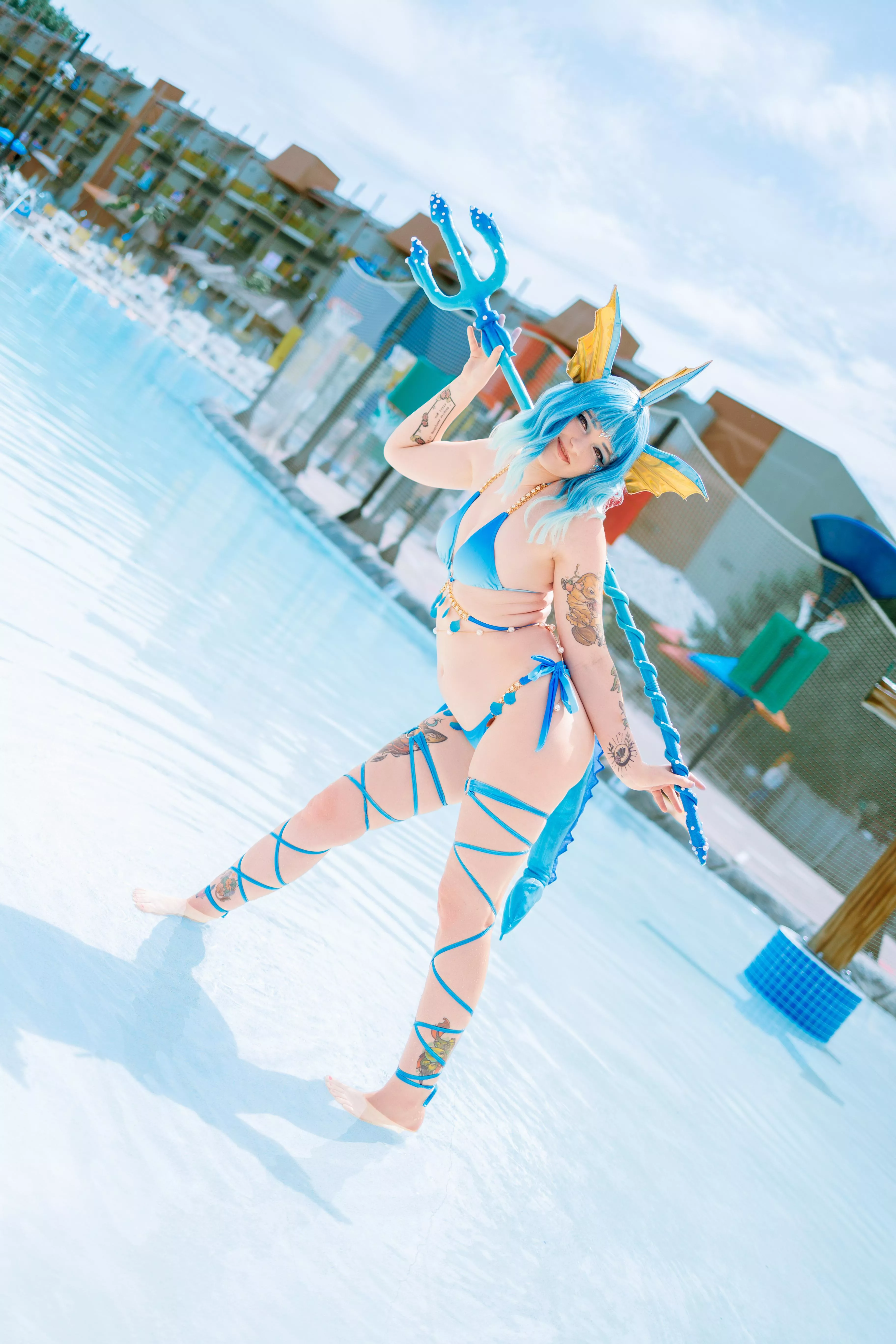 Vaporeon by elle.chu