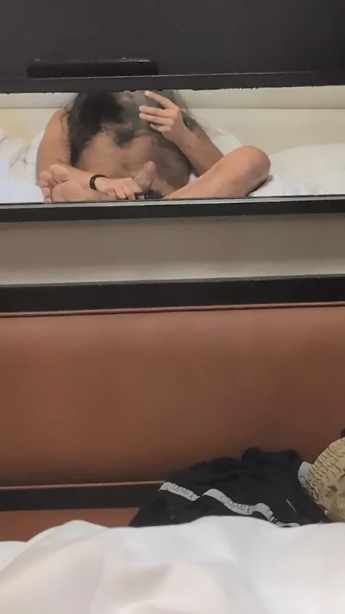 [35m] bored at the hotel