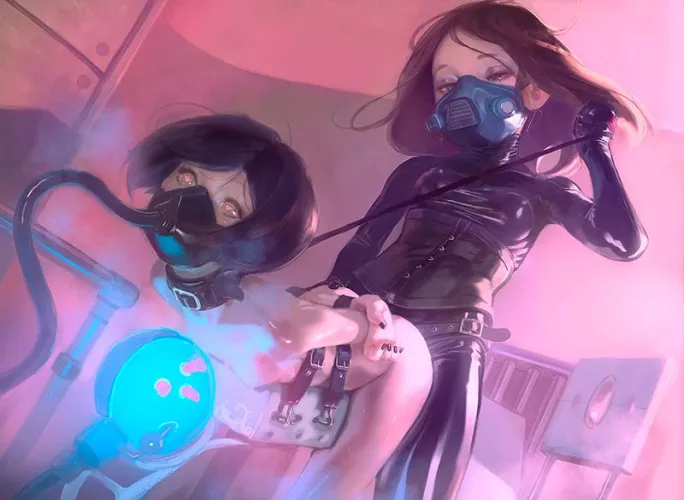 Eventually the mind shatters and all she can feel is the need to cum and love for her Mistress 🖤 (1=2)