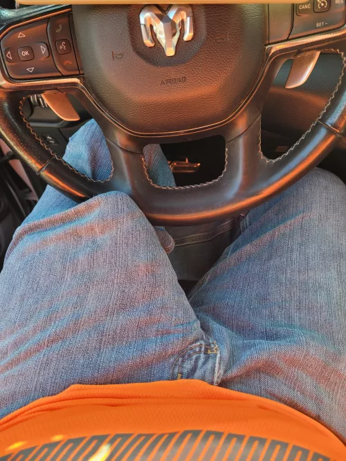 He decided he wanted to drive this morning