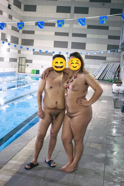 Indoor naked pool was absolutely the best