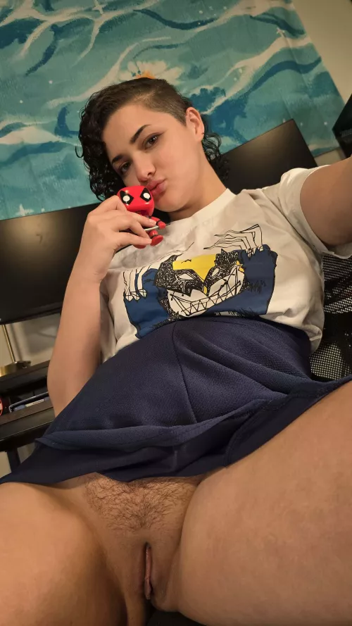 Is that your metal skeleton or are you just happy to see me [F]