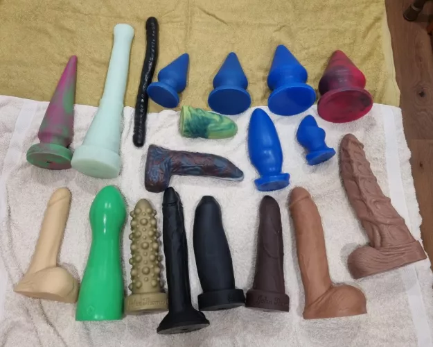 My current collection. Running out of space! And money 