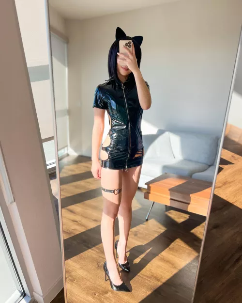 Testing out a potential office costume contest candidate