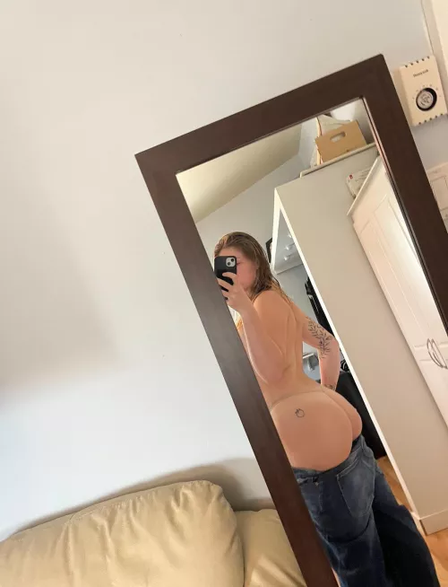 What do you think of my little tan Gstring?