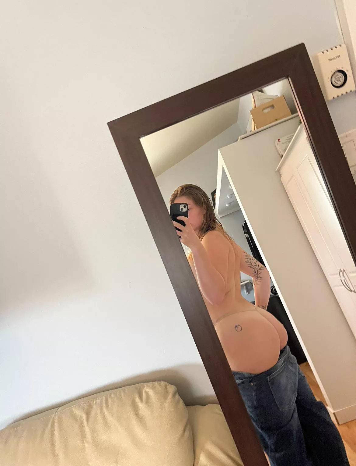 What do you think of my little tan Gstring?