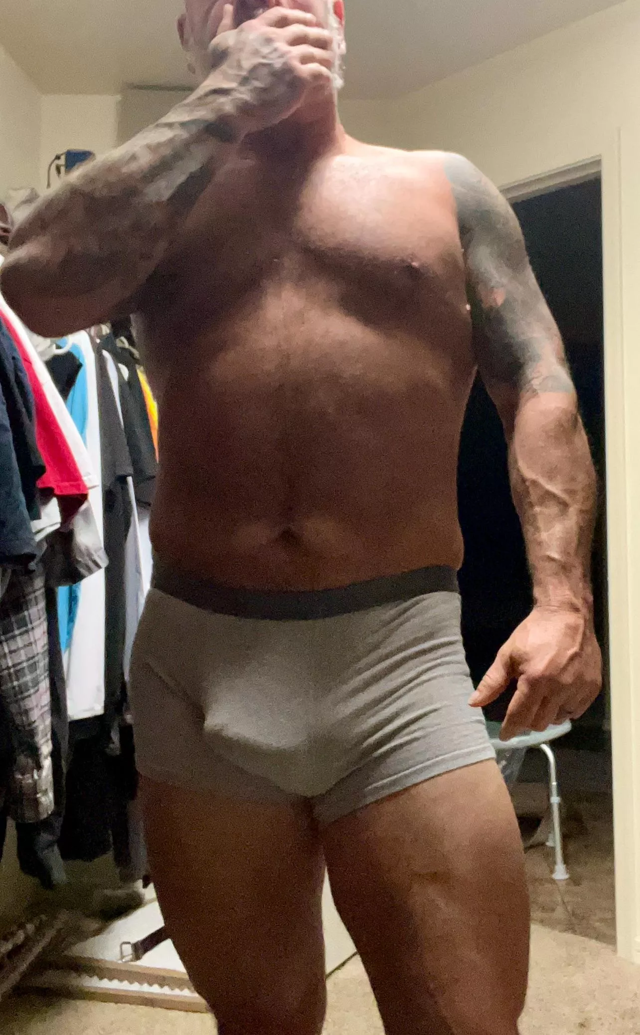 Who’s gonna help dad get ready for work !?