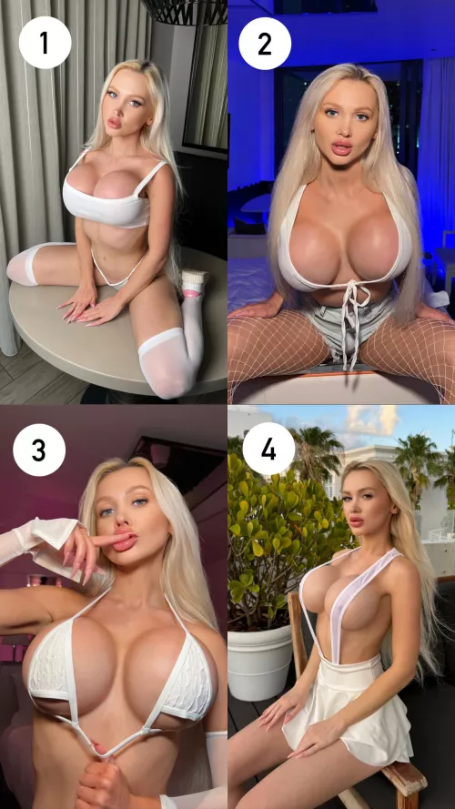 Would you marry a bimbo? If yes choose my wedding outfit