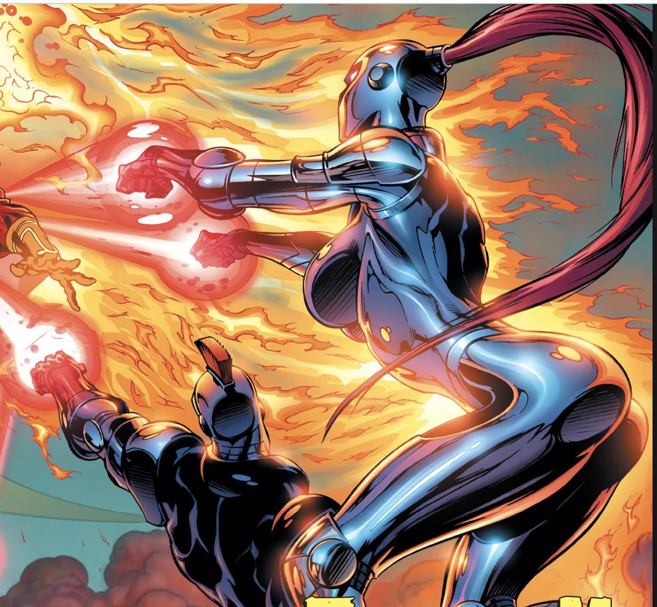 A very curvaceous Atomic Knight [Countdown to Final Crisis 2007, #25]