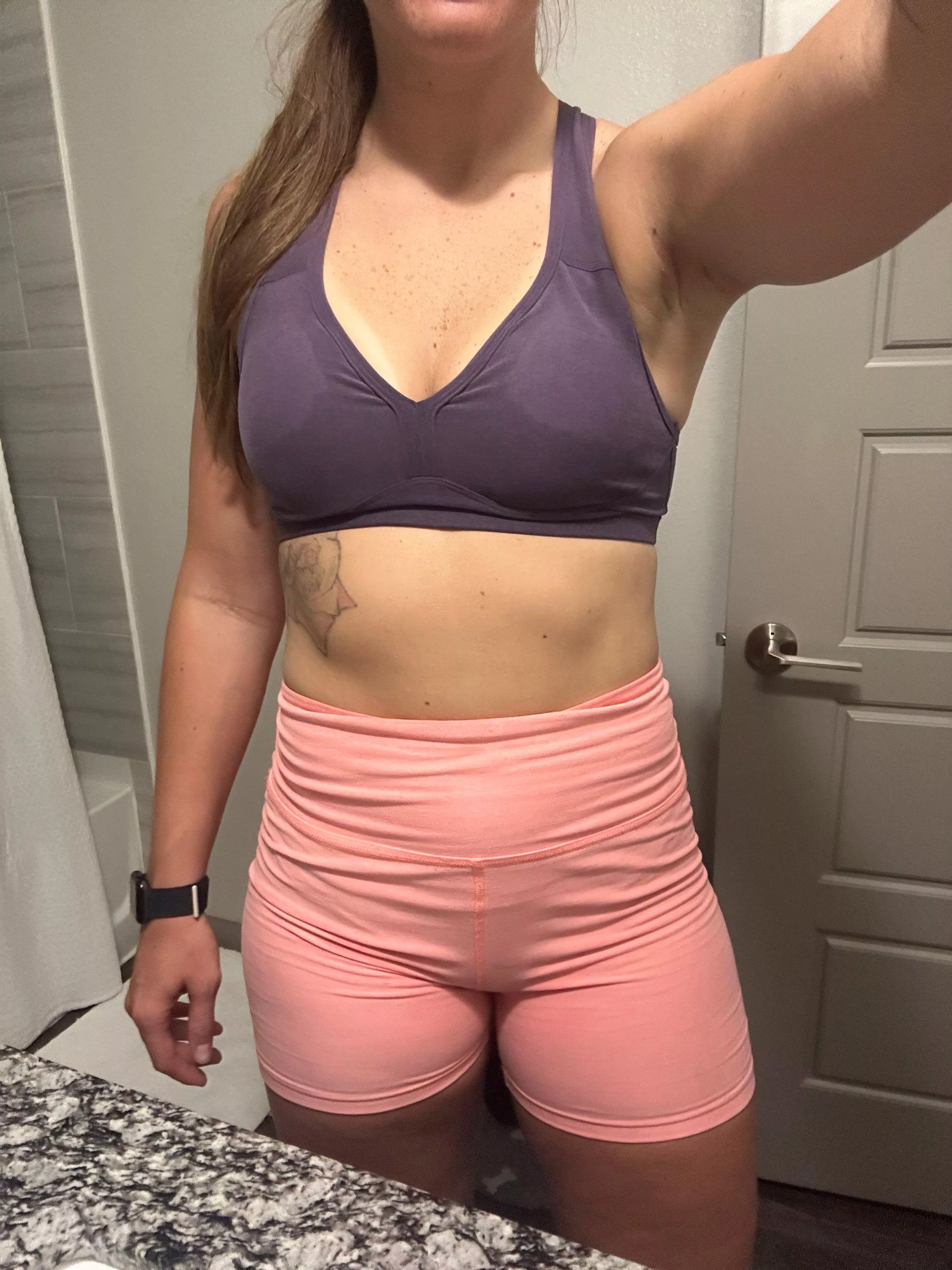 aftermath of my workout :)