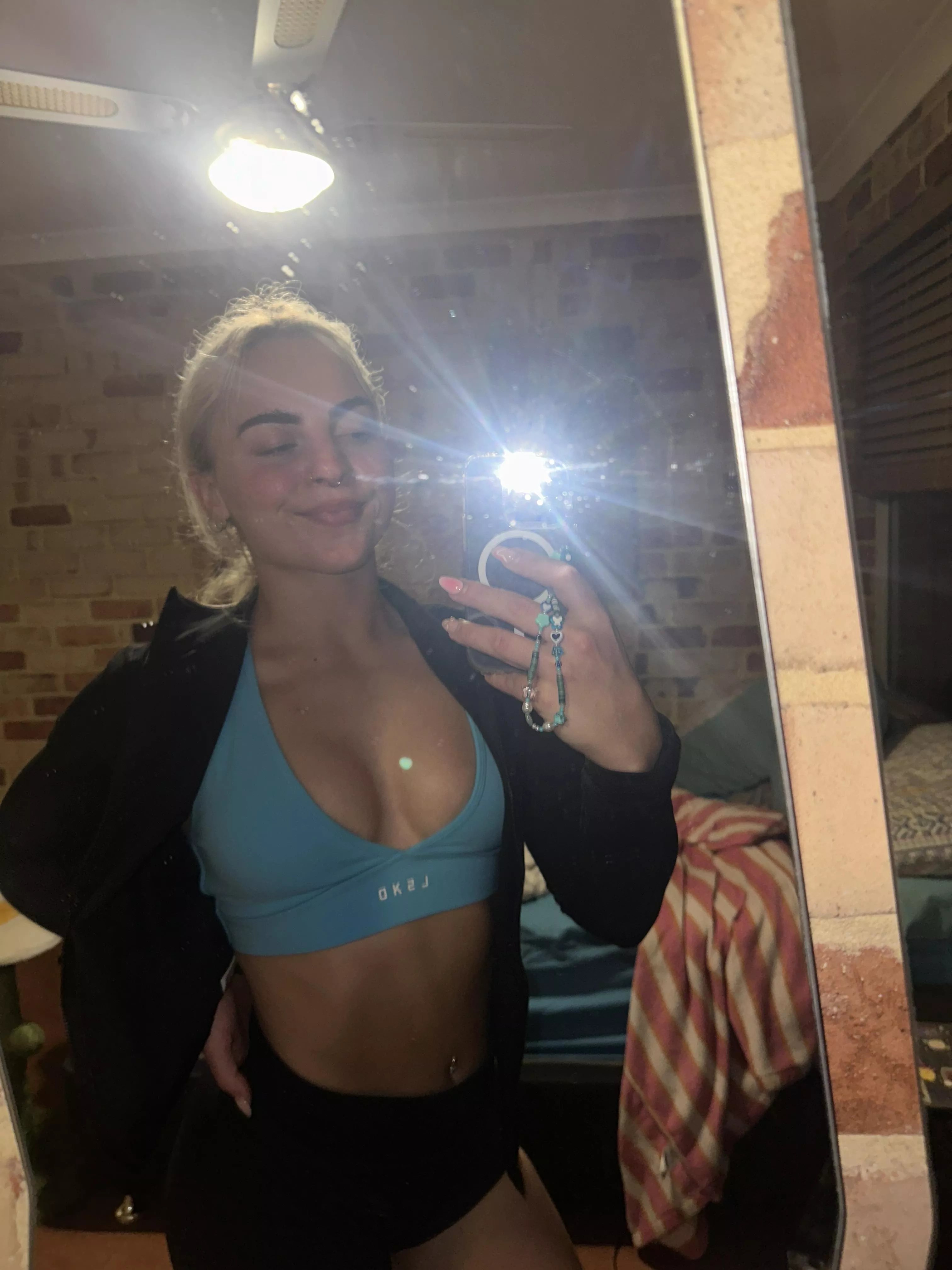 aftermath of my workout :)