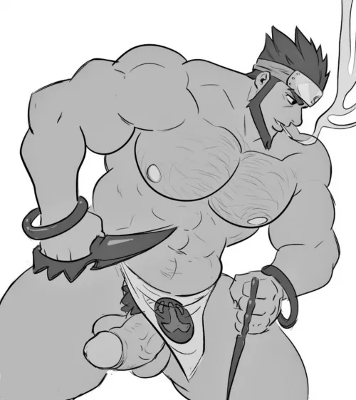 Asuma sensei 🫠 (by @toxosalvaxe)