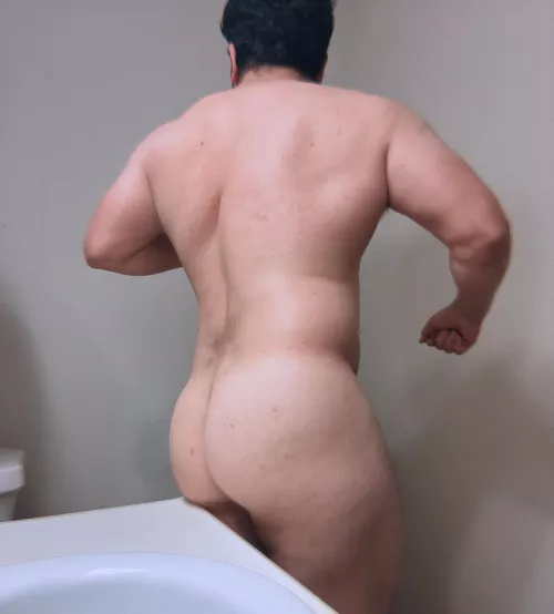 Beefy dad ass