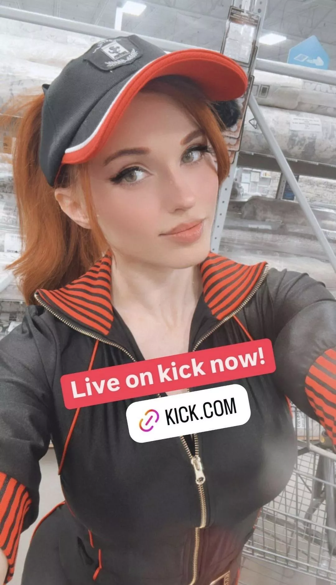 KICK.COM/AMOURANTH - SHE'S IRL LIVE RIGHT NOW! 