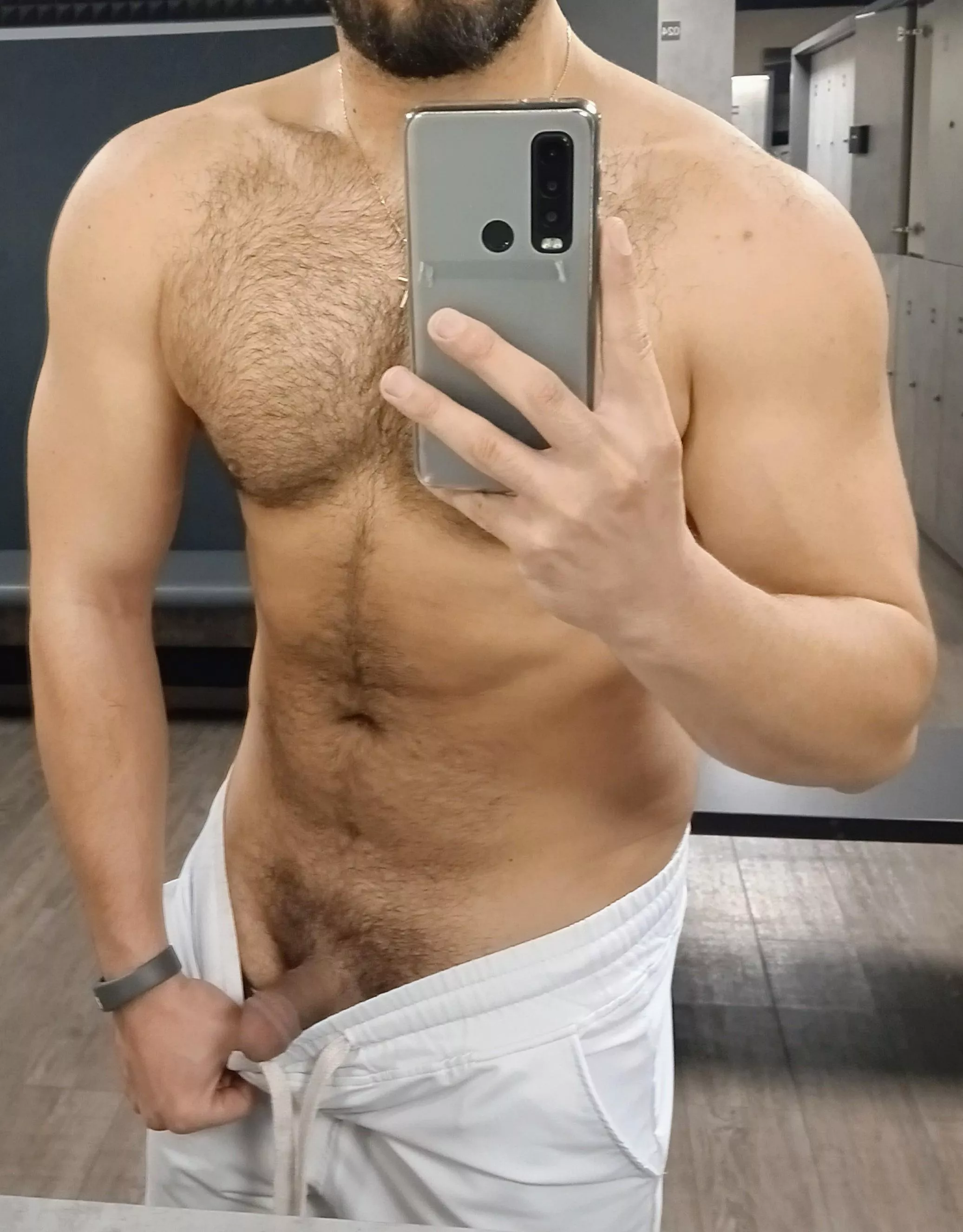 post workout selfie 
