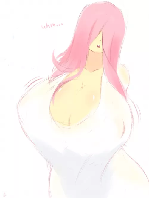 Spooky fluttershy (art by me)