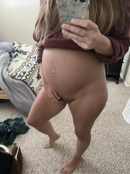 Stretched and horny. Horny and stretched. 