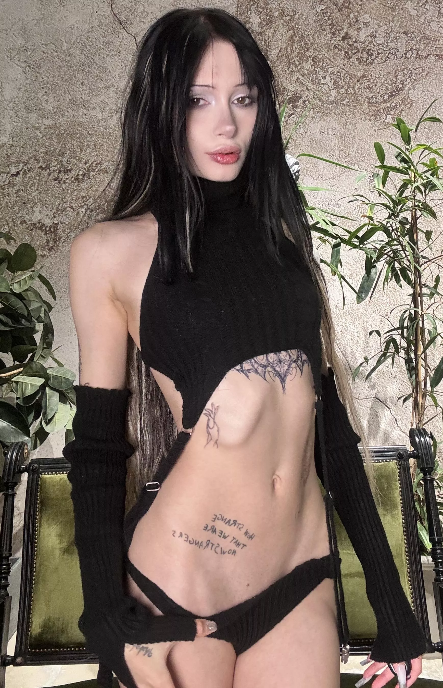 The lines of my ribs are a part of my charm