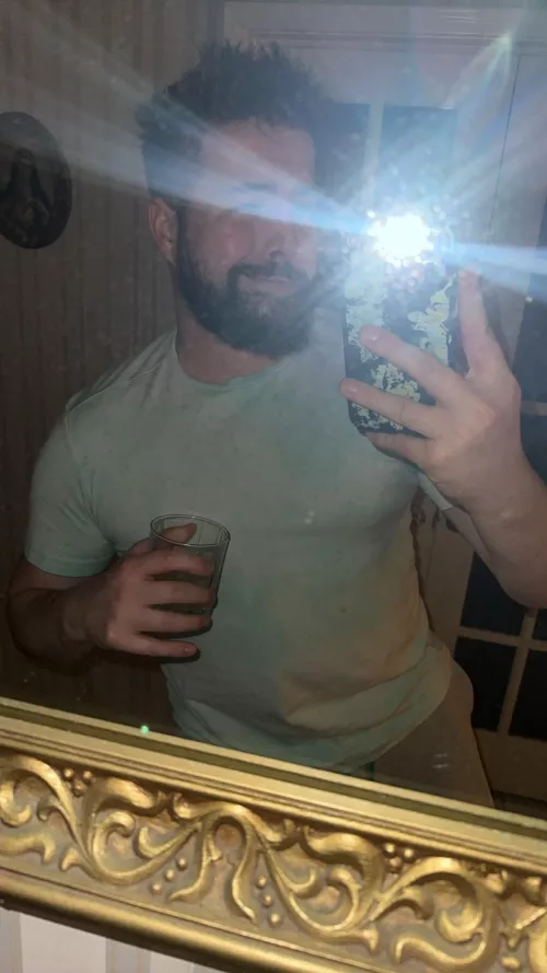 Time to drink scotch and relax after a 13 hour shift. 