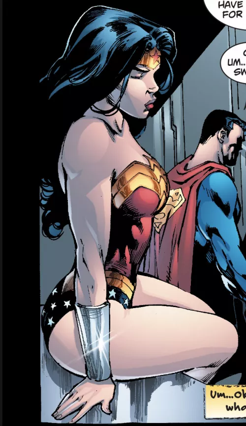 Wonder Woman's perfect body [Superman/Batman 2004 #78]