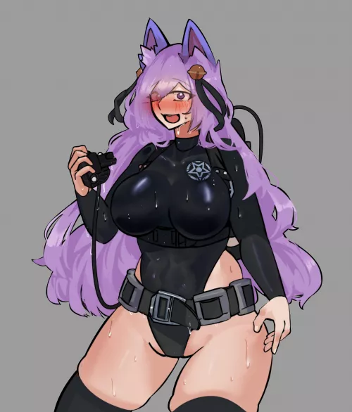 Blushing Swimmer (popopcorn) [original] 