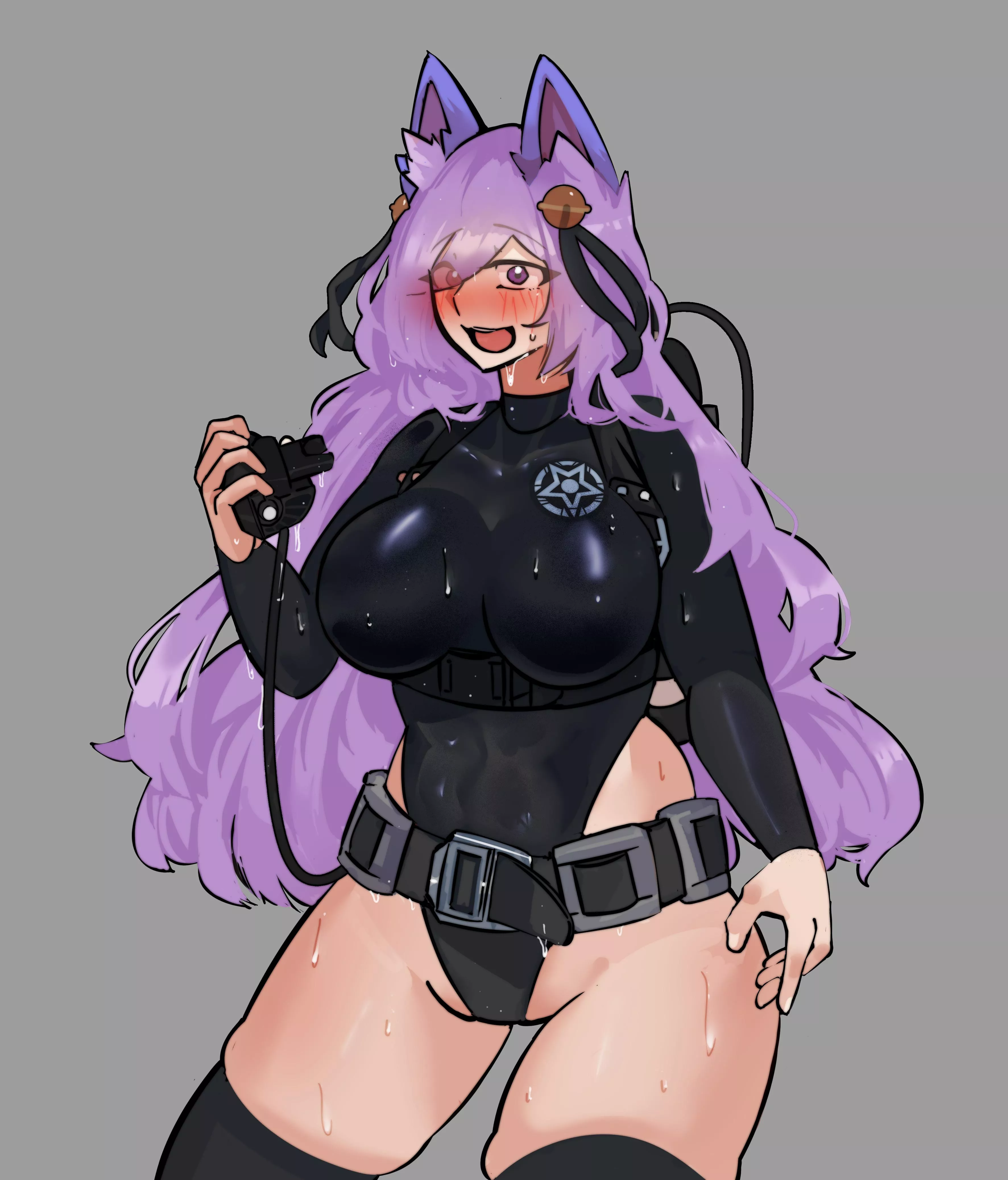 Blushing Swimmer (popopcorn) [original] 