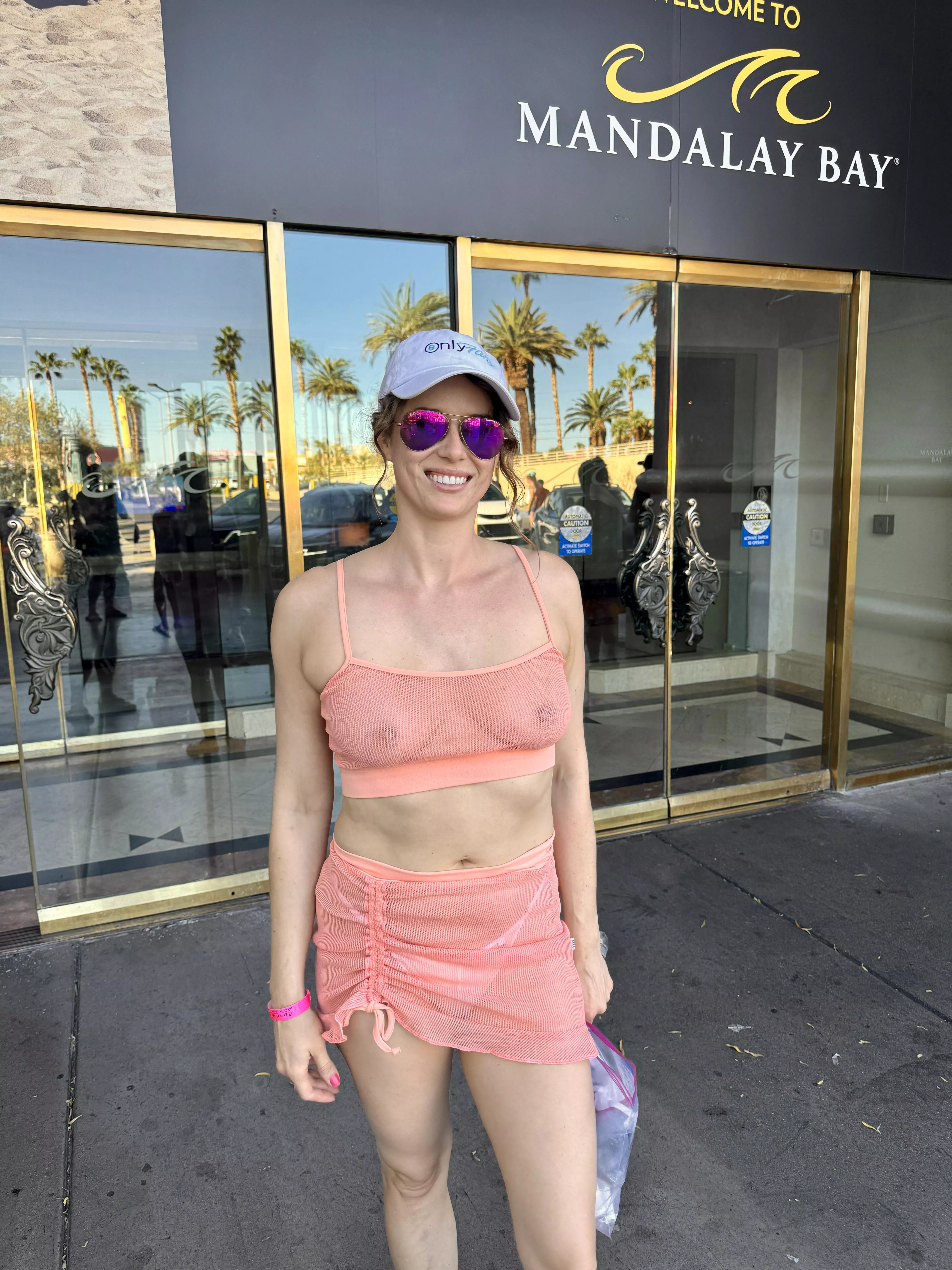 Doing my best to keep cool and stay cute after the pool