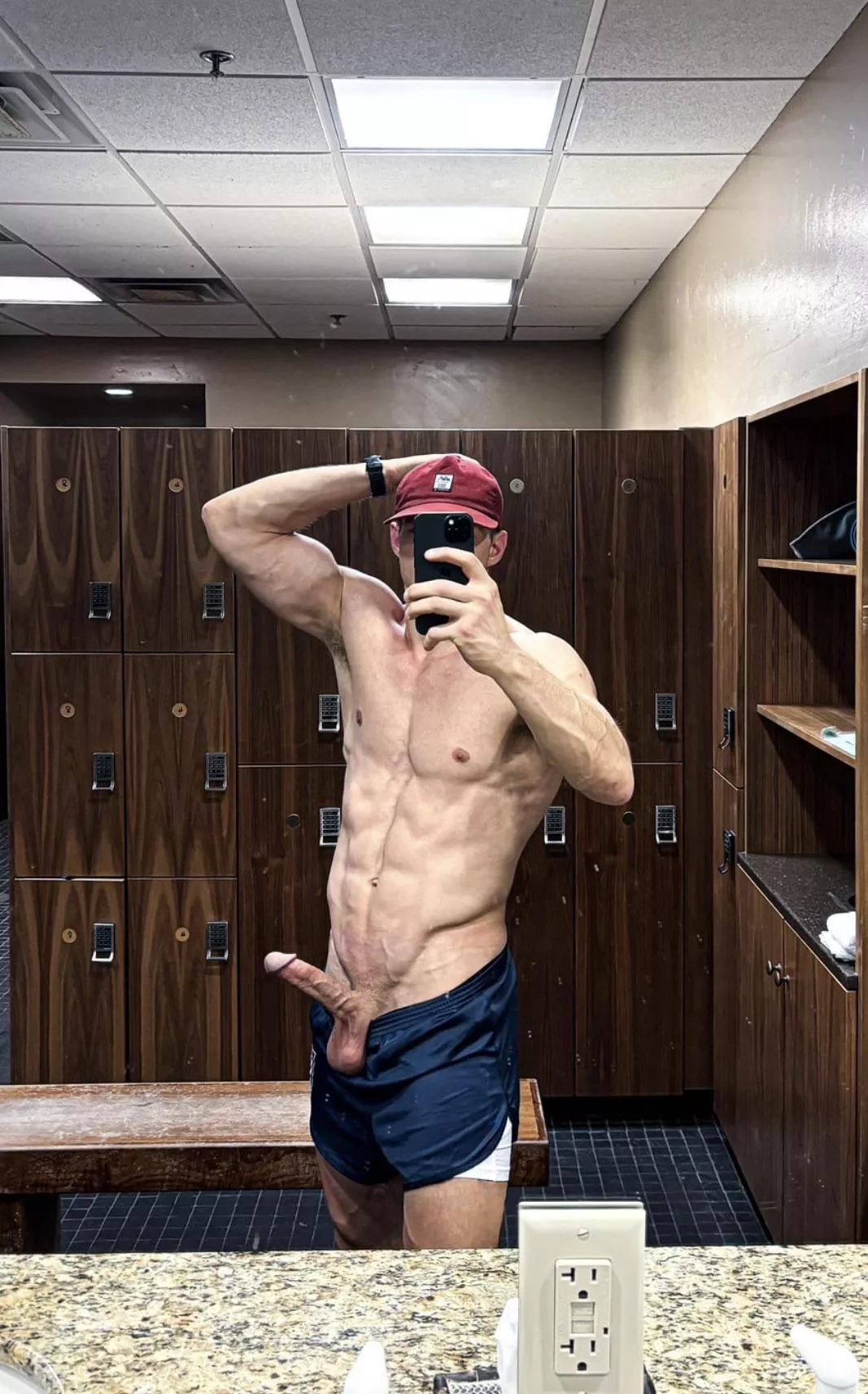 Fully erect in public 