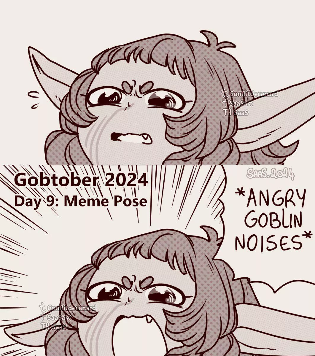 *Goblin noises >:]* (@saa_sart)