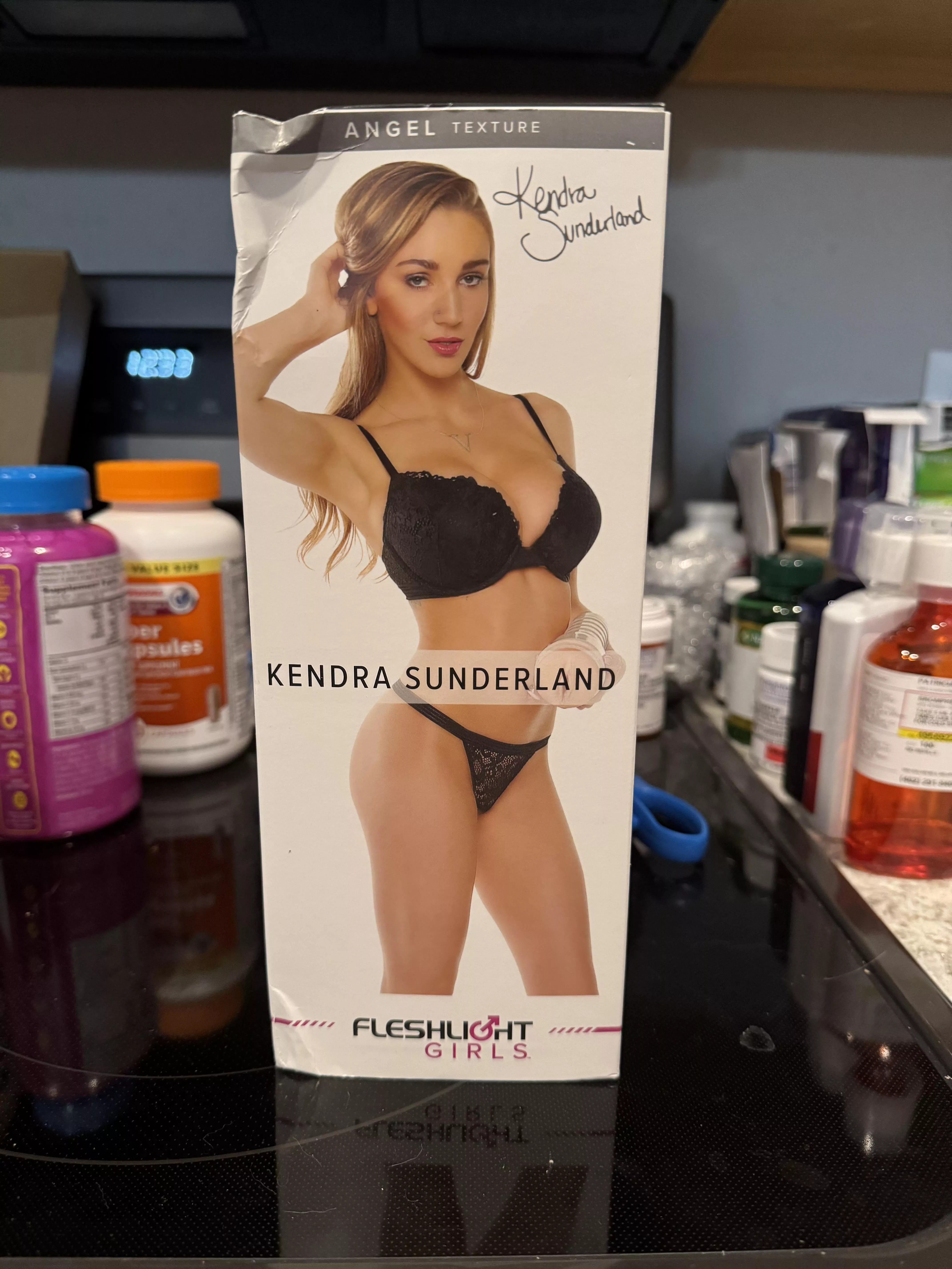 Got her Fleshlight in the mail on Friday!!!