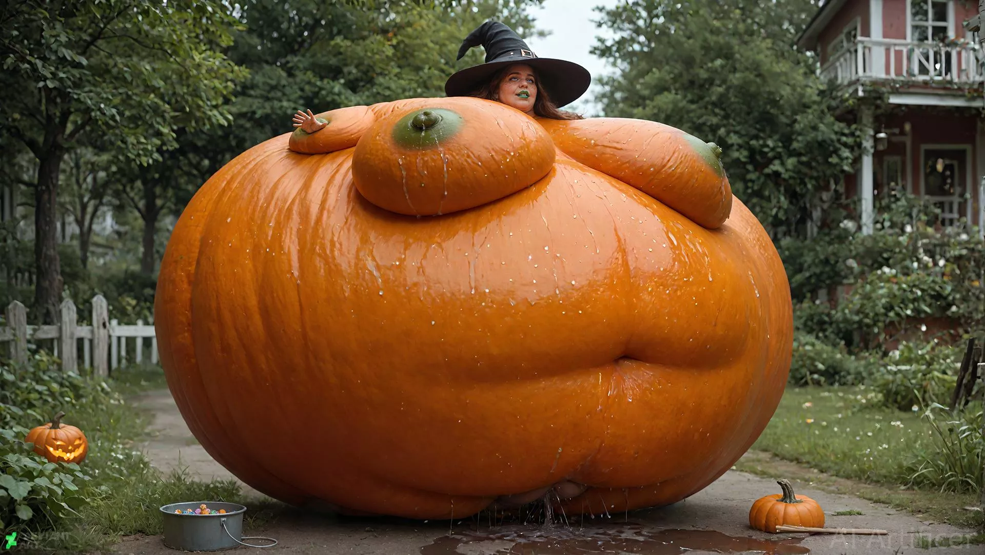 Halloween Pranks by AI-Artificer