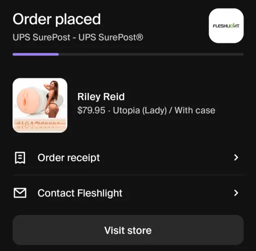 Has anyone tried Riley's updated sleeve texture? Just ordered her yesterday, I'm so excited!!!