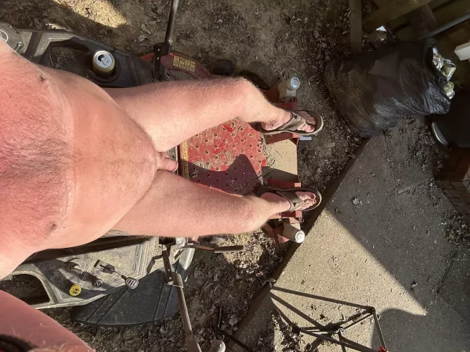 Hopefully the last mow of the season